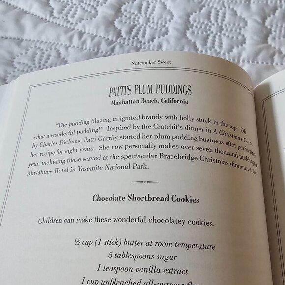 Nutcracker Sweet Dessert Cookbook & Nutcracker Ballet Music Vol V Rubin 1992 - Picture 9 of 14